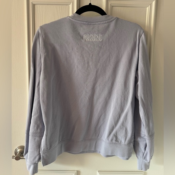 Ganni Balloon Sleeve sweatshirt XS - Picture 3 of 4